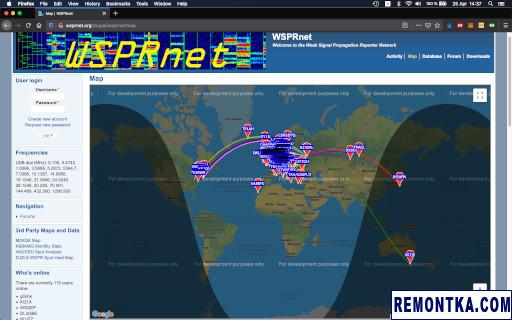 Тестирование антенны при помощи WSPR