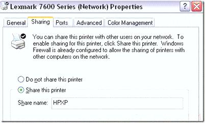 share printer