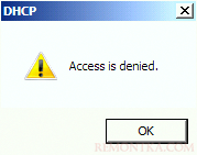Авторизация DHCP сервера без прав Enterprise Admin