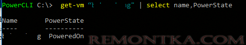 PowerCLI get-vm