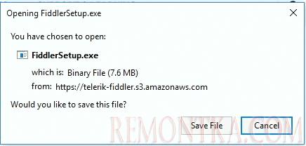 Скачать файл FiddlerSetup.exe