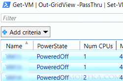 обновить версию виртуального оборудования ВМ VMware с помощью POwerShell Set-VM -HardwareVersion 