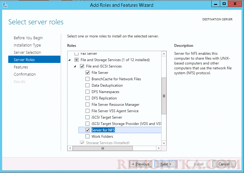 Подключаем сетевую папку Windows в VMware ESXi по NFS