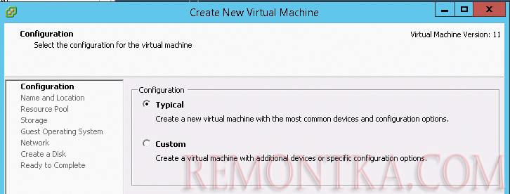 Установка Windows 10 на VMWare ESXi 6.0