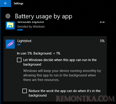 Reduce the work the app can do when it’s in the background