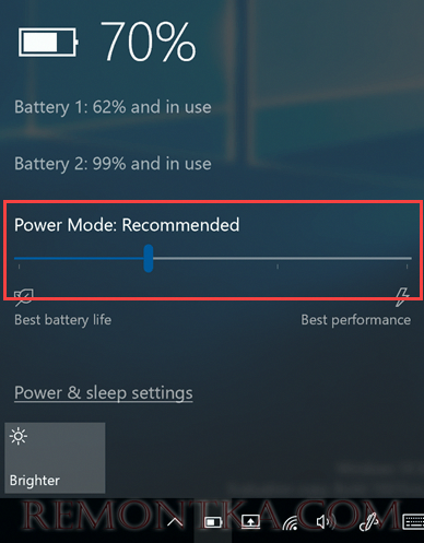 Управление настройками Power Throttling 