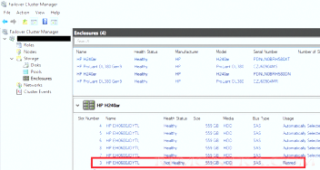 Set-PhysicalDisk -InputObject $Disk -Usage Retired