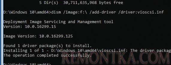 dism загрузить драйвер контроллера диска в офлайн образ windows