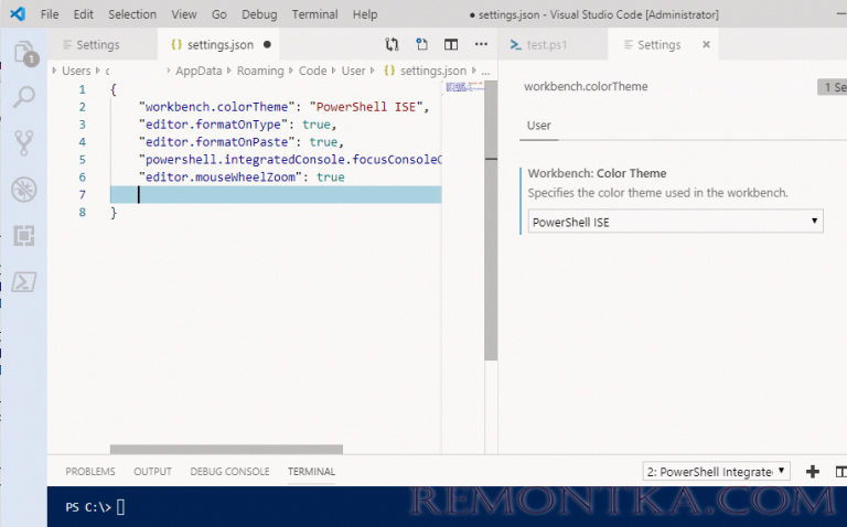 Используем Visual Studio Code вместо Powershell ISE для создания ...