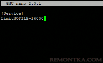 httpd изменить LimitNOFILE