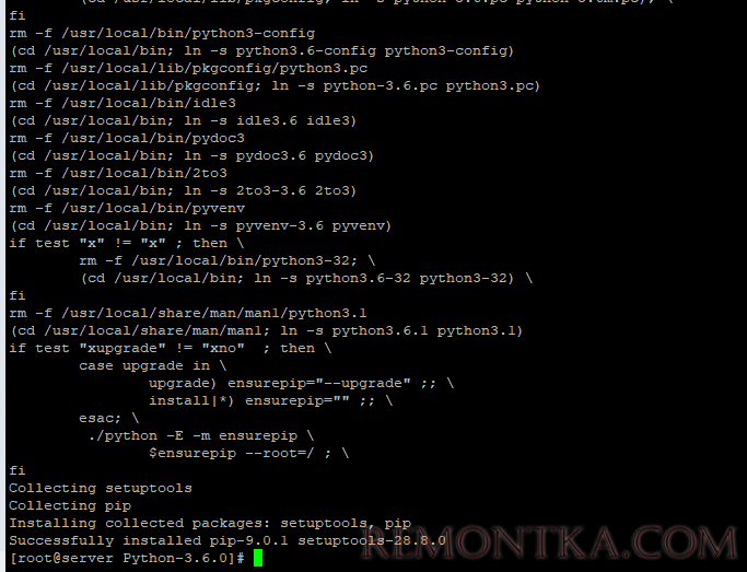 установка Python 3 в centos 7