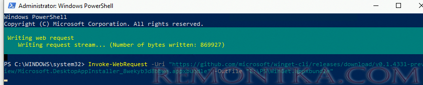 установка winget в windows 10 из appxbundle