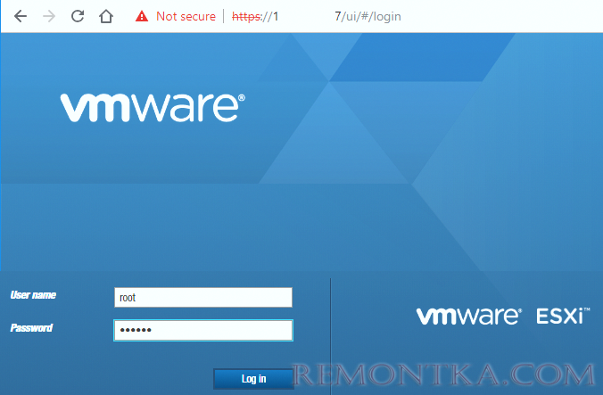 vmware vSphere Web Client