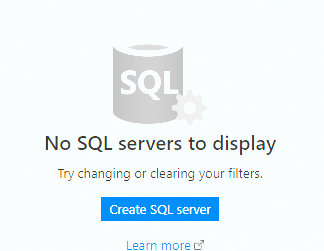 список базы данных в SQL Azure