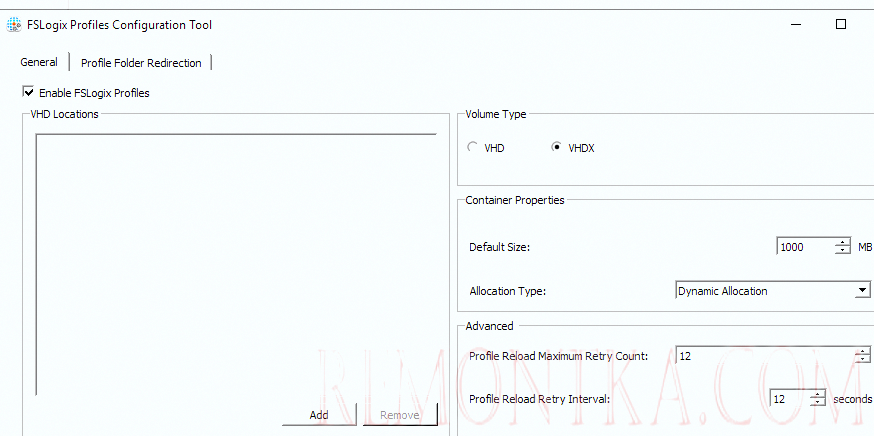 ConfigurationTool.exe утилита настройки профилей FSLogix 