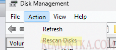 Windows выполнить рескан дисков