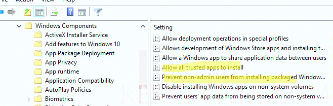 Групповая политика блокирует установку MSIX пакета Teams