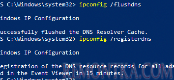 перерегистрировать новый IP DC в DNS