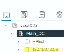 ESXi был успешно подключен к VMware vCenter