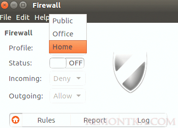 Настройка gufw Ubuntu 16.04
