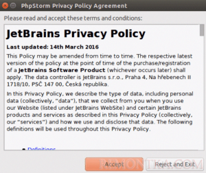Установка PhpStorm Ubuntu 16.04