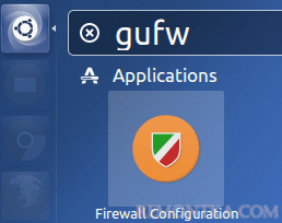 Настройка gufw Ubuntu 16.04