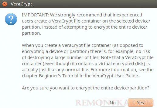 Как зашифровать USB-флешку в Linux с помощью VeraCrypt