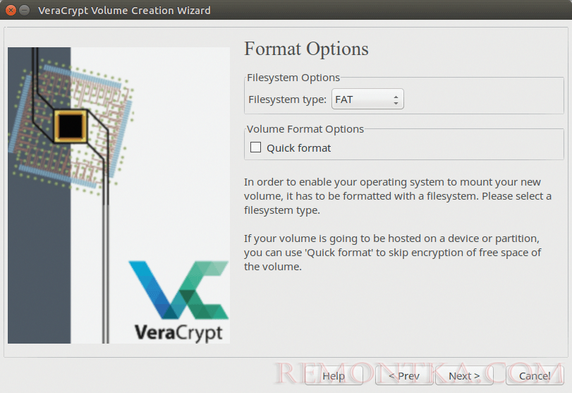 Как зашифровать USB-флешку в Linux с помощью VeraCrypt