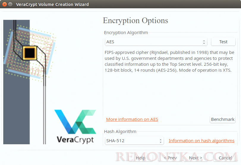 Как зашифровать USB-флешку в Linux с помощью VeraCrypt