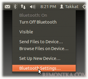 Настройка Bluetooth в Ubuntu