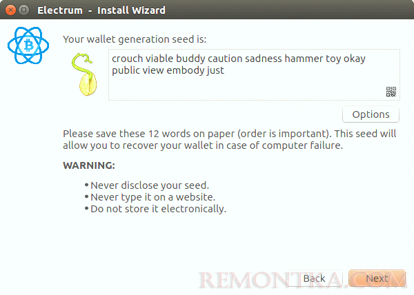 Как установить электронный кошелек Electrum Wallet на Linux