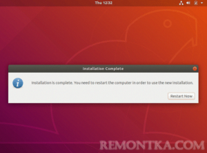 Установка Ubuntu 18.04