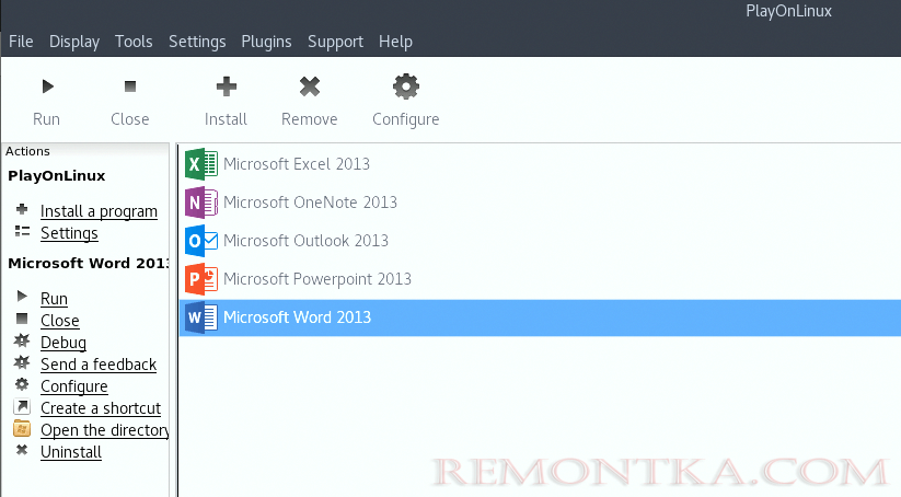 Установка Microsoft Office Linux