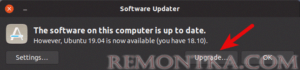 Как обновиться до Ubuntu 19.04
