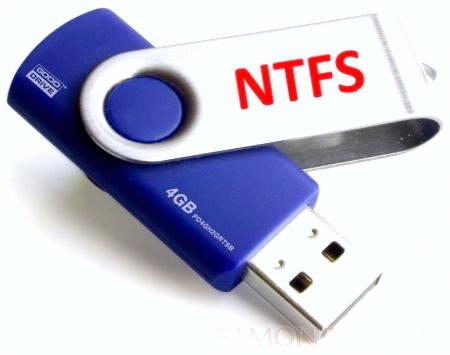 Как отформатировать флешку в ntfs?