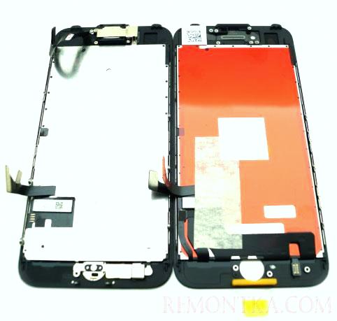 Начало установки дисплея