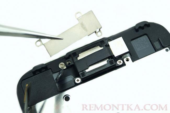 Удаление металлической накладки на динамике