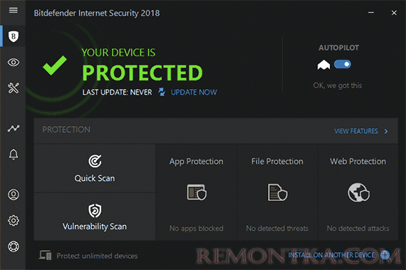 Bitdefender Internet Security 2018