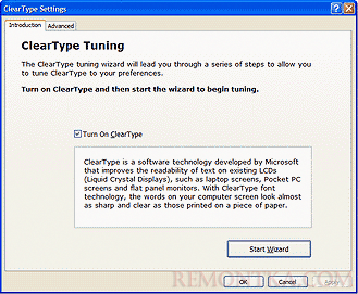 ClearType Tuner Powertoy for Windows XP