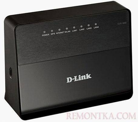 Wi-Fi роутер D-Link DIR-300 ревизии A/D1