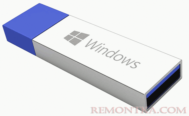 Фирменный установочный накопитель Windows 10