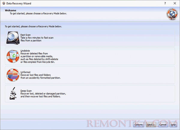 Мастер восстановления данных Lazesoft