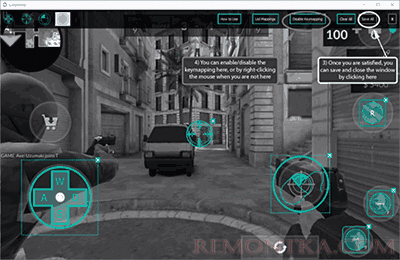 Назначение клавиш в андроид эмуляторе