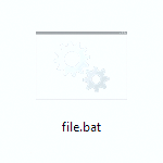Как создать bat файл в Windows