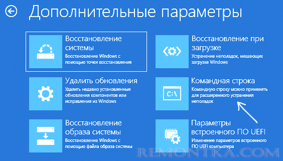 Запуск командной строки