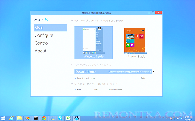 Start8 — возвращение меню Пуск в Windows 8 Start8 — возвращение меню Пуск в Windows 8
