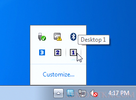 Несколько рабочих столов Windows с помощью Tri-Desk-A-Top Несколько рабочих столов Windows с помощью Tri-Desk-A-Top