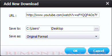 Загрузка видео из Интернета