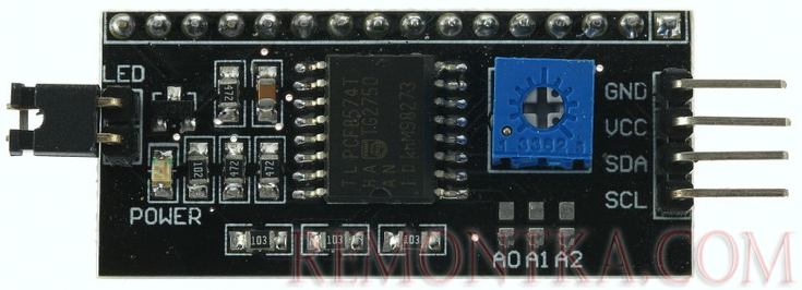 Arduino. Библиотека Arduino-LiquidCrystal I2C для LCD дисплеев