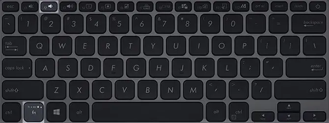 Использование сочетаний клавиш с Fn